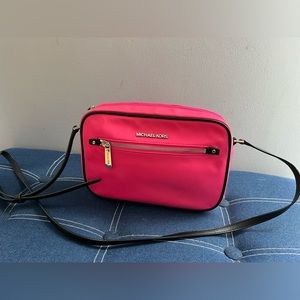 Michael Kors canvas crossbody